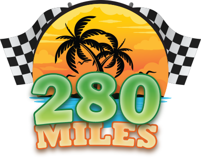 280 miles
